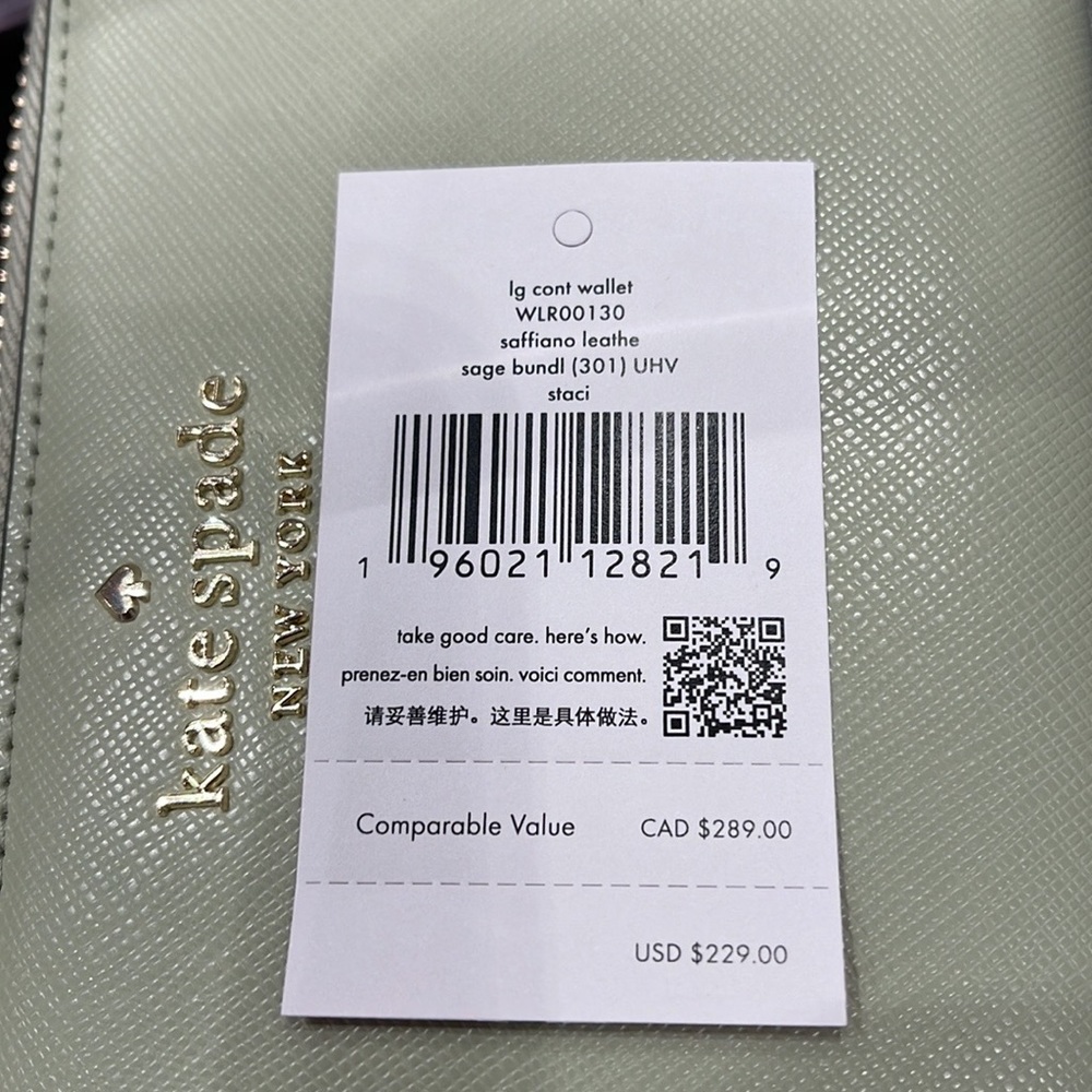 Kate Spade Staci Large Continental Wallet
Sage Bundle - Picture 11 of 16